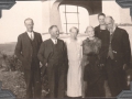 August Brodd, Claus Walin, Annie Walin, Gustafva, Clara and A. G., ca 1928