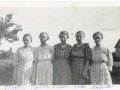 Myrtle Frasier, Nellie Frasier, Mabel Frasier, Lola Timmons Frasier, Leona Gilchrist - date unk