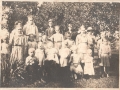 Nilla with grandchildren, ca 1910